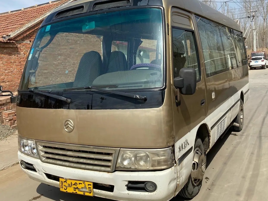 Benutzter Sitzemini coach external swinging doors 19 EURO III Front Engine Used Golden Dragon XML6601