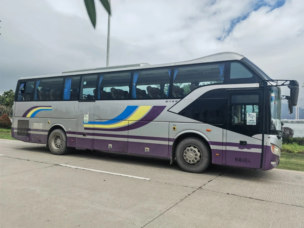 Sitzklimaanlage Yuchai-Maschine der Dieselmotor-Bus-mittlere Tür-49 11 Meter des benutzten goldenen Drache-XML6112