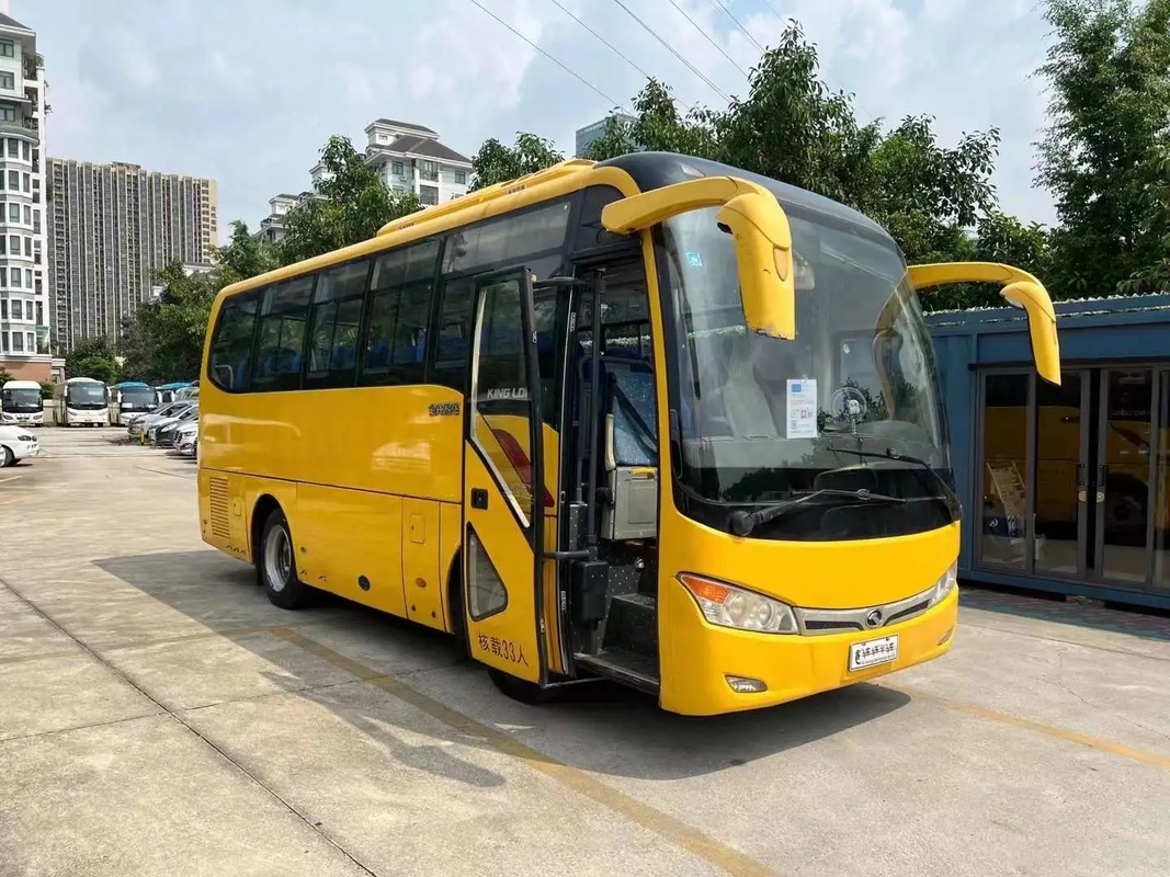 Benutzter Sitz-Schaltgetriebe-A/C gleitendes Fenster-2. Hand-Kinglong-Bus XMQ6759 Passagier-Bus Yuchai-Maschinen-33