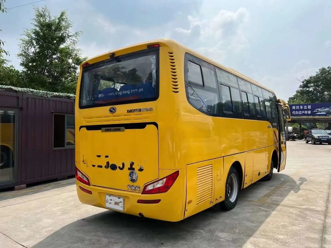 Benutzter Sitz-Schaltgetriebe-A/C gleitendes Fenster-2. Hand-Kinglong-Bus XMQ6759 Passagier-Bus Yuchai-Maschinen-33