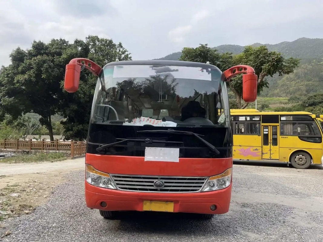 Sitzexterne Schwingtür-gleitendes Fenster Front Engine Used Yutong Bus ZK6752D des zweite Handbus-30
