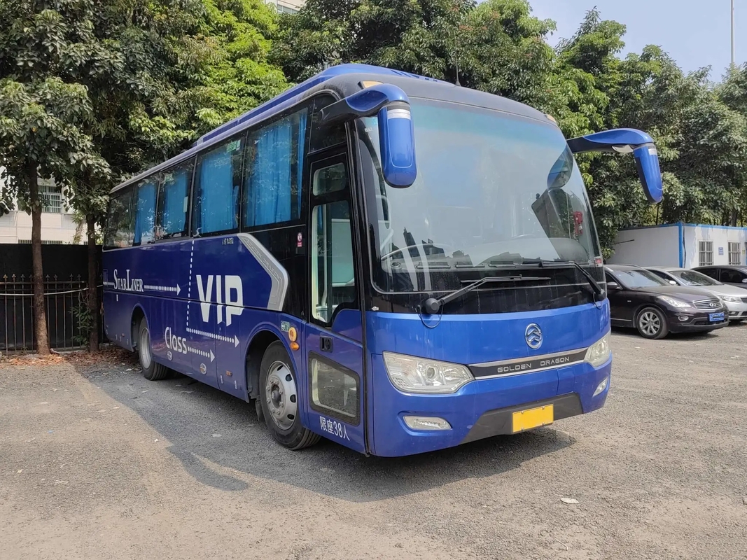 2. Sitze Handbus Yuchai-Maschinen-220hp 38, die Fenster 8,7 Meter verwendeten goldenen Dragon Buss XML6887 versiegeln
