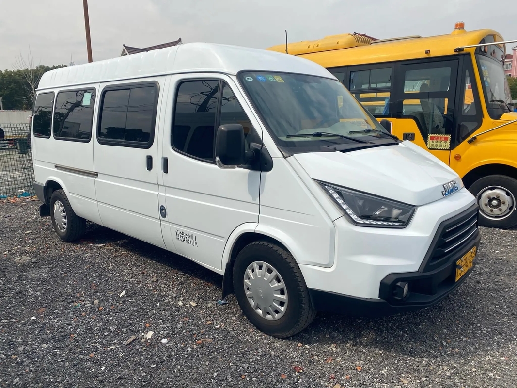 Benutztes kleines Sitz-Front Engine Flat Roof Manual-Getriebe des Bus-15 5,5 Meter der A/C 2. Hand-JMC JX6571
