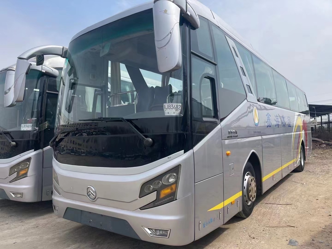 Sitzgroße Gepäckraum-Doppeltüren des zweite Handtouristenbus-48 12 Meter des benutzten goldenen Drache-XML6126