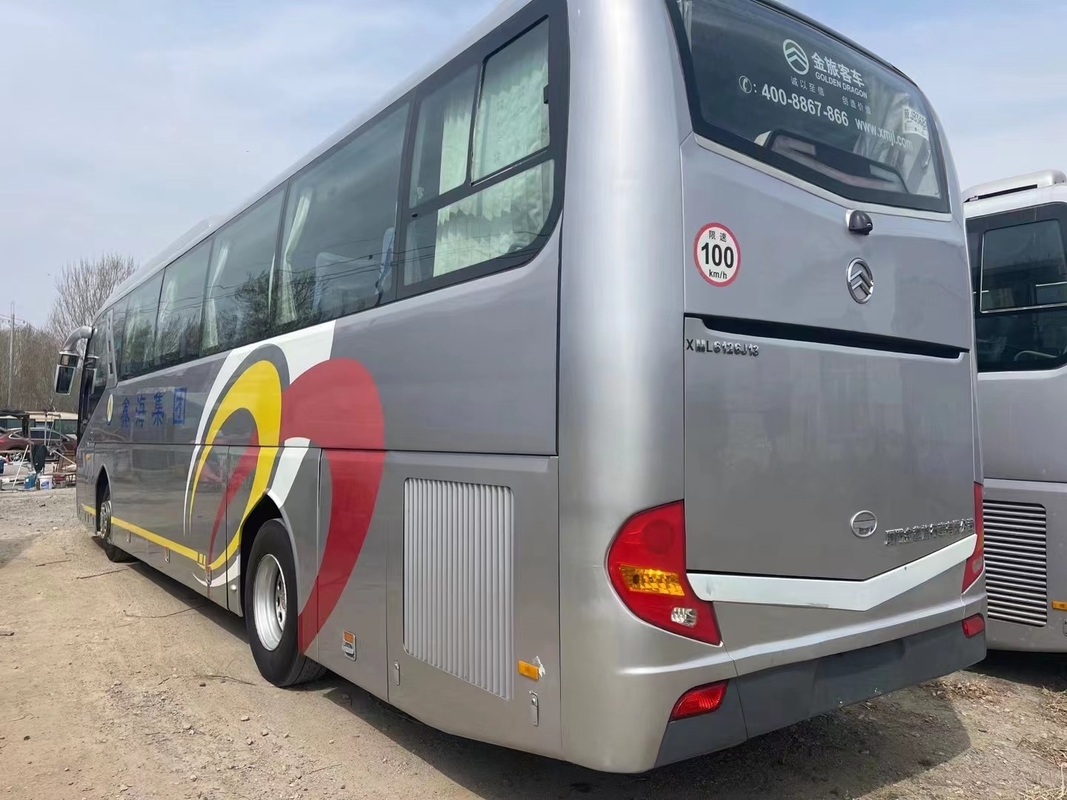 Sitzgroße Gepäckraum-Doppeltüren des zweite Handtouristenbus-48 12 Meter des benutzten goldenen Drache-XML6126