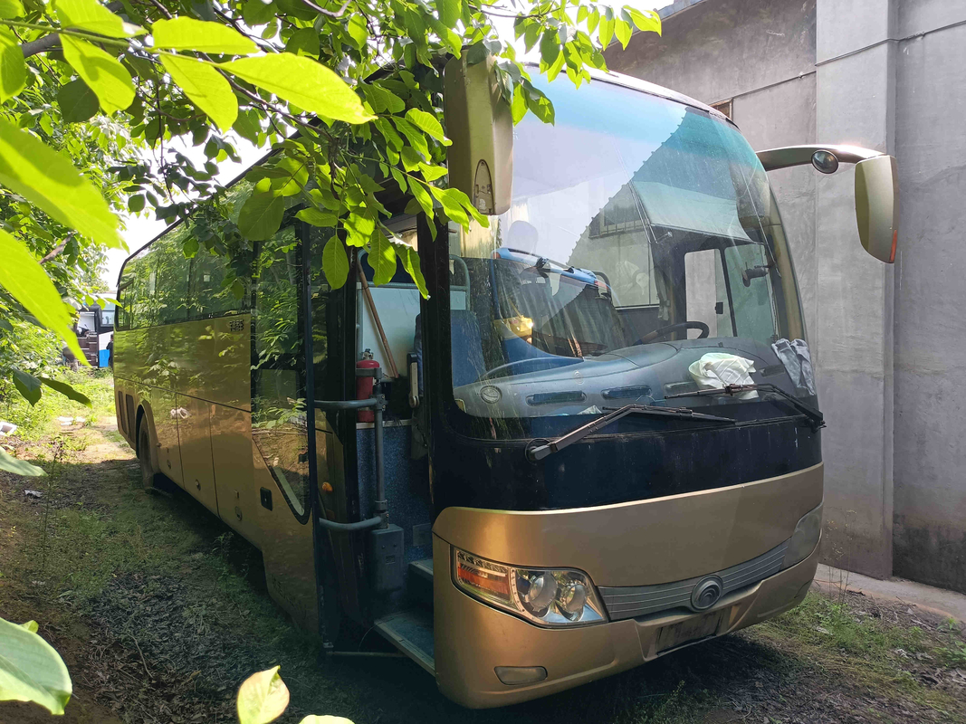 Junge Tong Bus 51 setzen goldenen Farbdichtungs-Fenster EURO III 10,5 Heckmotor benutzten Yutong-Meter Bus-ZK6110