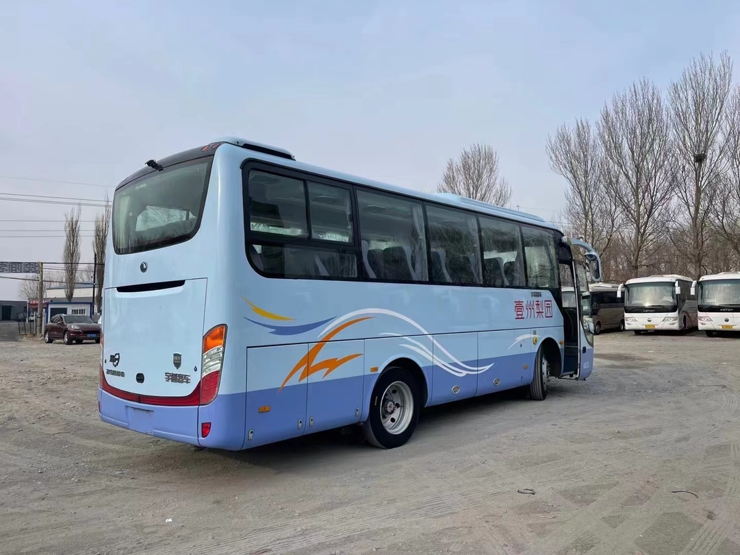Benutzte Sitz2. Handjunge Tong Buss ZK6808 des Durchfahrt-Bus-einzelne Tür linke Hand-Antriebs-35 8 Meter