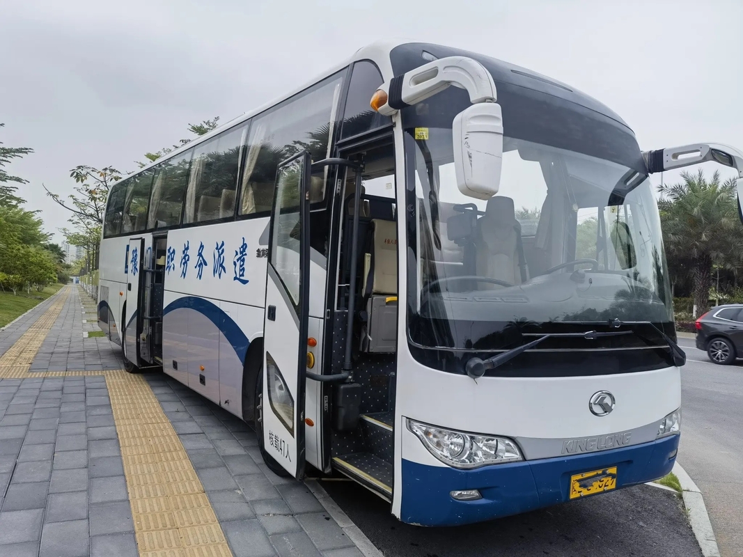 2. Hand-Bus-2016-jährige Doppeltüren 47 Zylinder LHD/RHD verwendetes Kinglong XMQ6117 Sitz-Yuchai-Maschinen-6