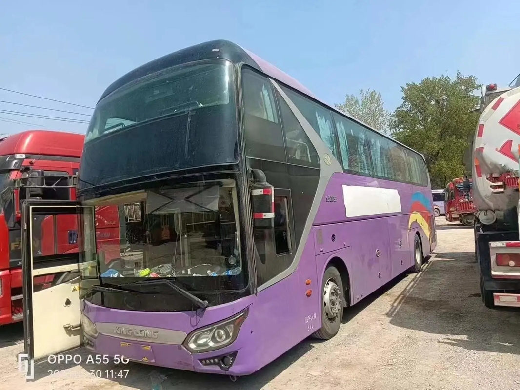 Benutzte Sitzklimaanlagen-einzelne Tür Kinglong XMQ6119 der Reisebus Weichai-Maschinen-Airbag-Suspendierungs-54