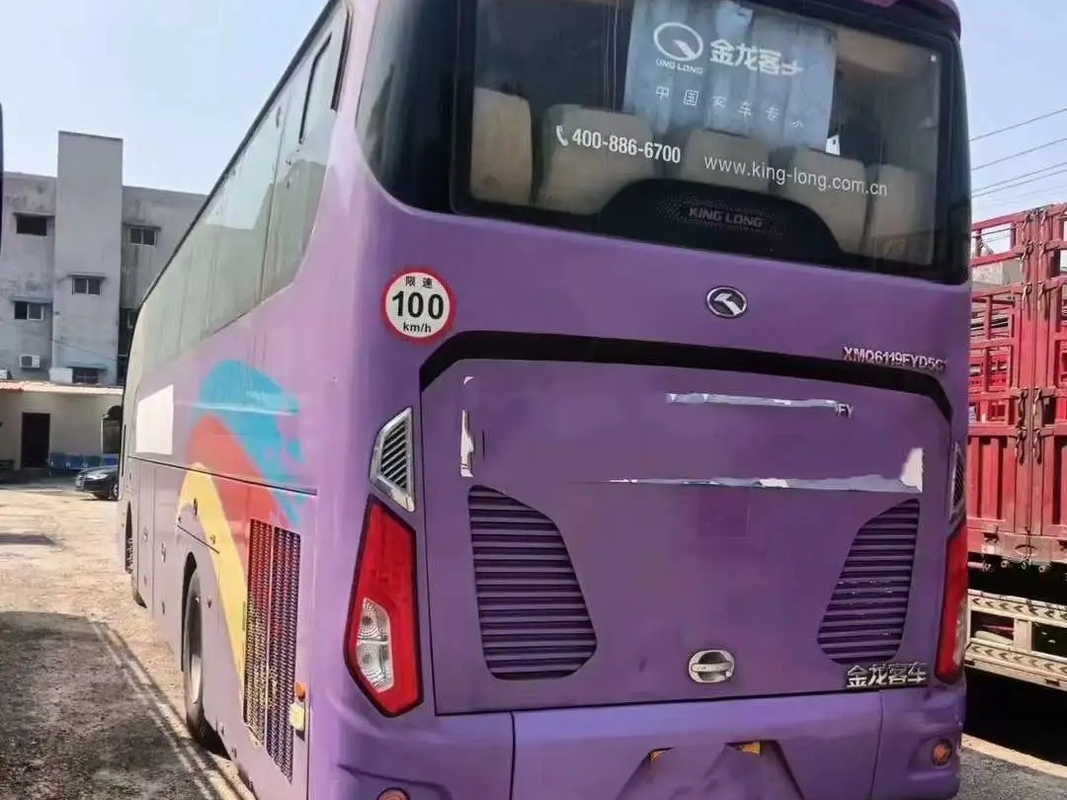 Benutzte Sitzklimaanlagen-einzelne Tür Kinglong XMQ6119 der Reisebus Weichai-Maschinen-Airbag-Suspendierungs-54