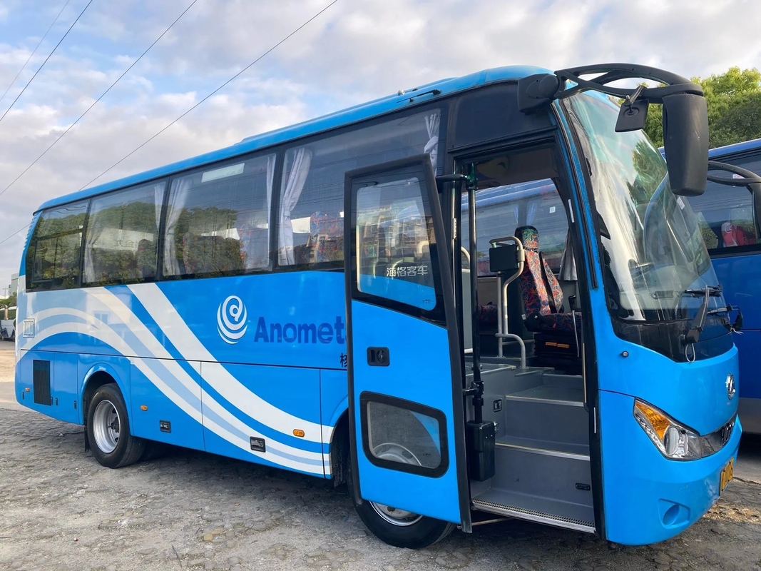 Benutzte Sitzdienstfahrzeug-links-Hand des Shuttle-Bus-30 fahren die 4 Zylinder-Maschine 2. gehabtes höheres XML6112 mit A/C