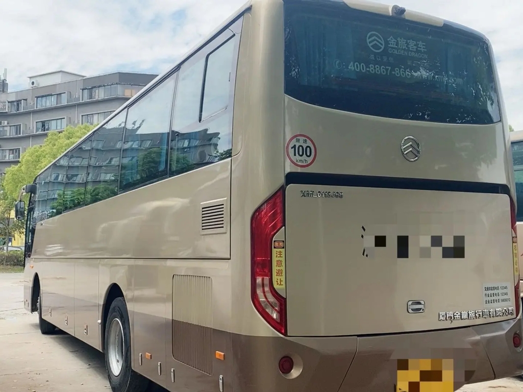 Benutzter Sitz-Yuchai-Maschinen-einzelne Tür-2. Handgoldener Drache XML6113 der Passagier-Bus-Airbag-Suspendierungs-47