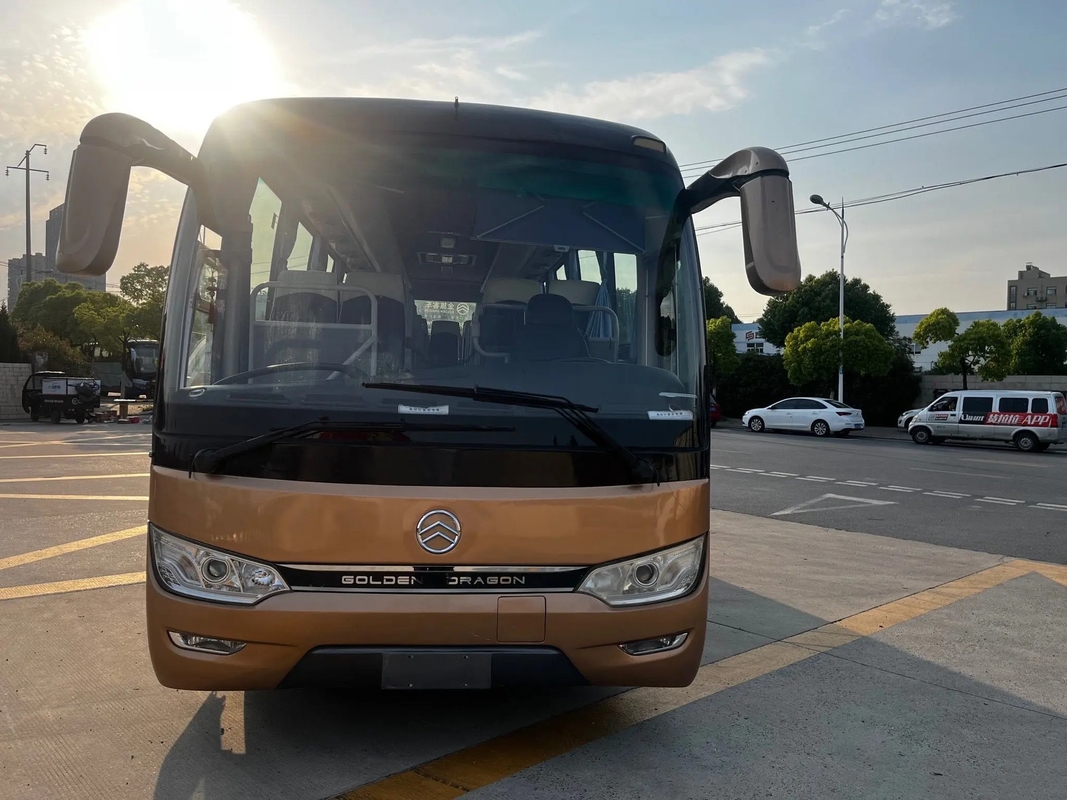 Benutztes Stadt-Bus-Schaltgetriebe 8 Meter 34 Sitze, die Fenster-Klimaanlagen-goldenen Drachen XML6827 versiegeln