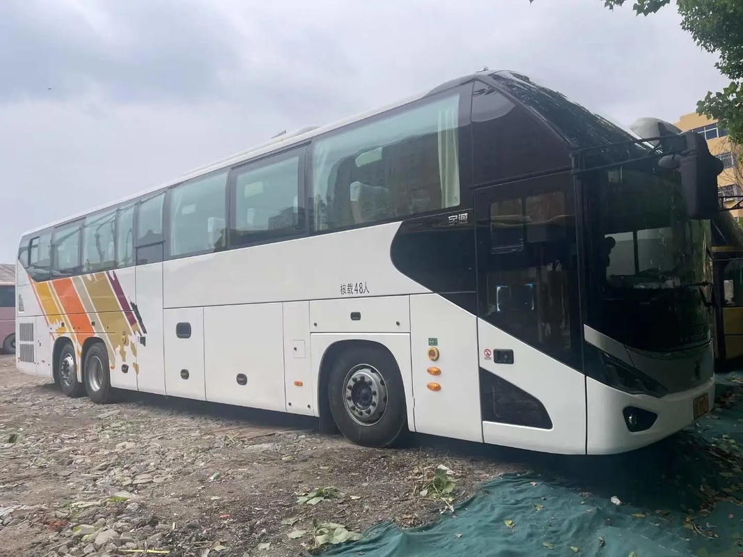 Sitz-Weichai-Maschine des zweite Hand-Bus-doppelte bestimmt große Gepäckraum-48 mit A/C benutztem Reisebus ZK6137