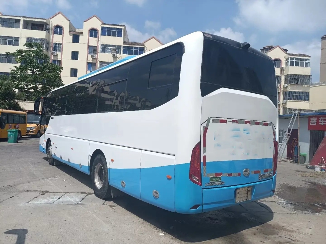 Benutzter Kirchen-Bus Front Engine 6 Blattfeder-45 Sitze der Zylinder-220hp mit Klimaanlage Zhongtong LCK6108D