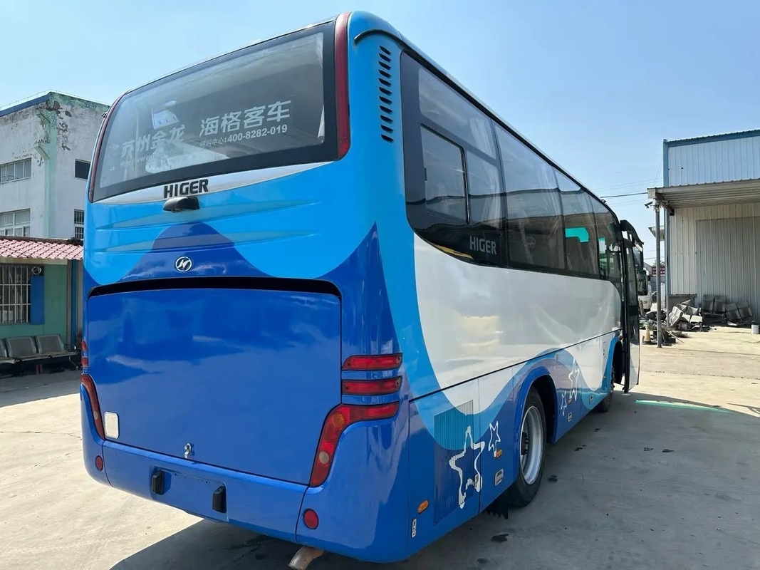 Benutzte Sitzschaltgetriebe-2. Hand höheres KLQ6796 der Durchfahrt-Bus Yuchai-Maschinen-Airbag-Suspendierungs-33 mit A/C