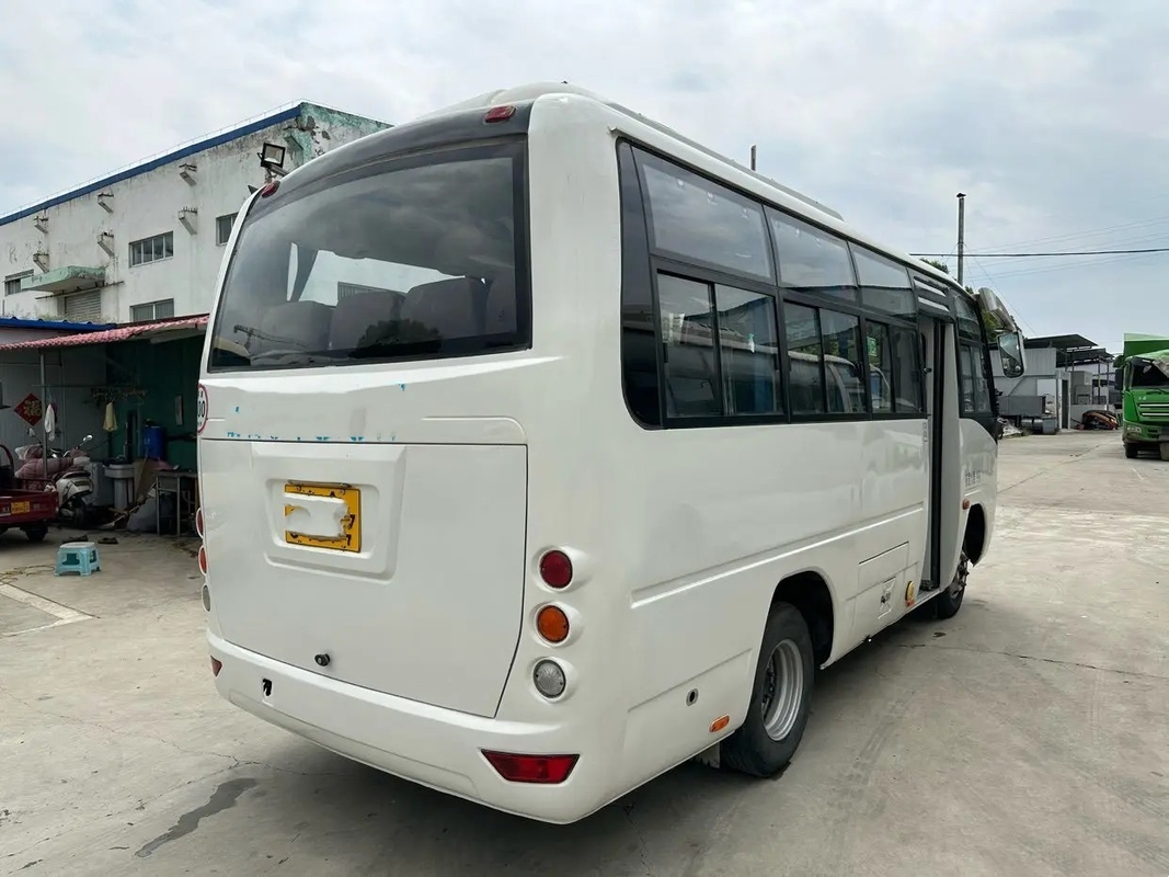 Benutzte 2018-jährige Klimaanlage Front Engine 19 Mini Coachs setzt gleitendes Fenster Dongfeng-Bus-DFA6601