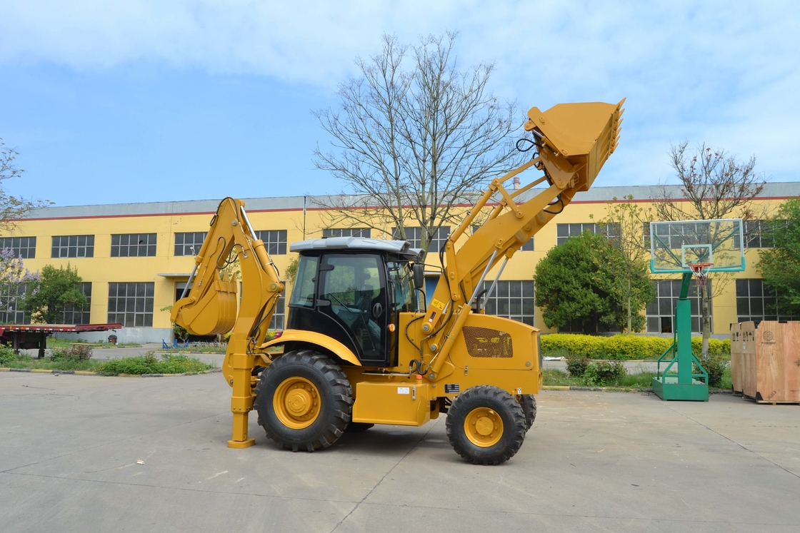 Benutzte internationale LKWs 8 Tonnen Leergewicht-nagelneue Baggerlader Yuchai-Maschine 1.3m ³ Lader-Kapazitäts-