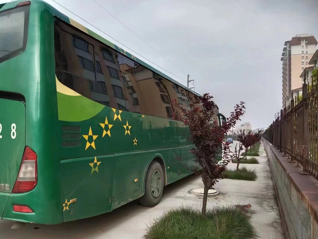 Sitz-Luxus- Zug-Green Colors der Langstrecken- Bus-55 Hand-Yutong-Bus ZK6127 2017-jähriger Schaltgetriebe-zweite