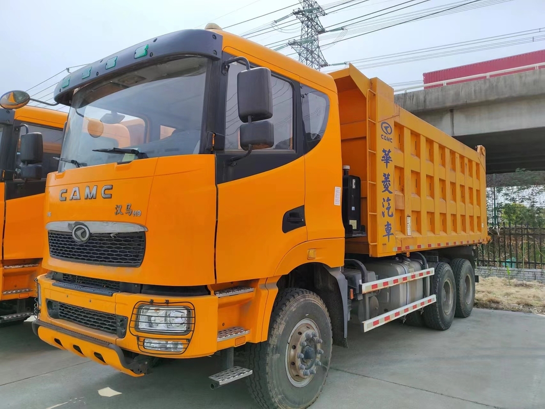 Benutzter Handelsder kipplaster-316hp 6×4 Kipplaster-flacher Kopf Antriebs-des Modell-10 Hochleistungsder reifen-CAMC