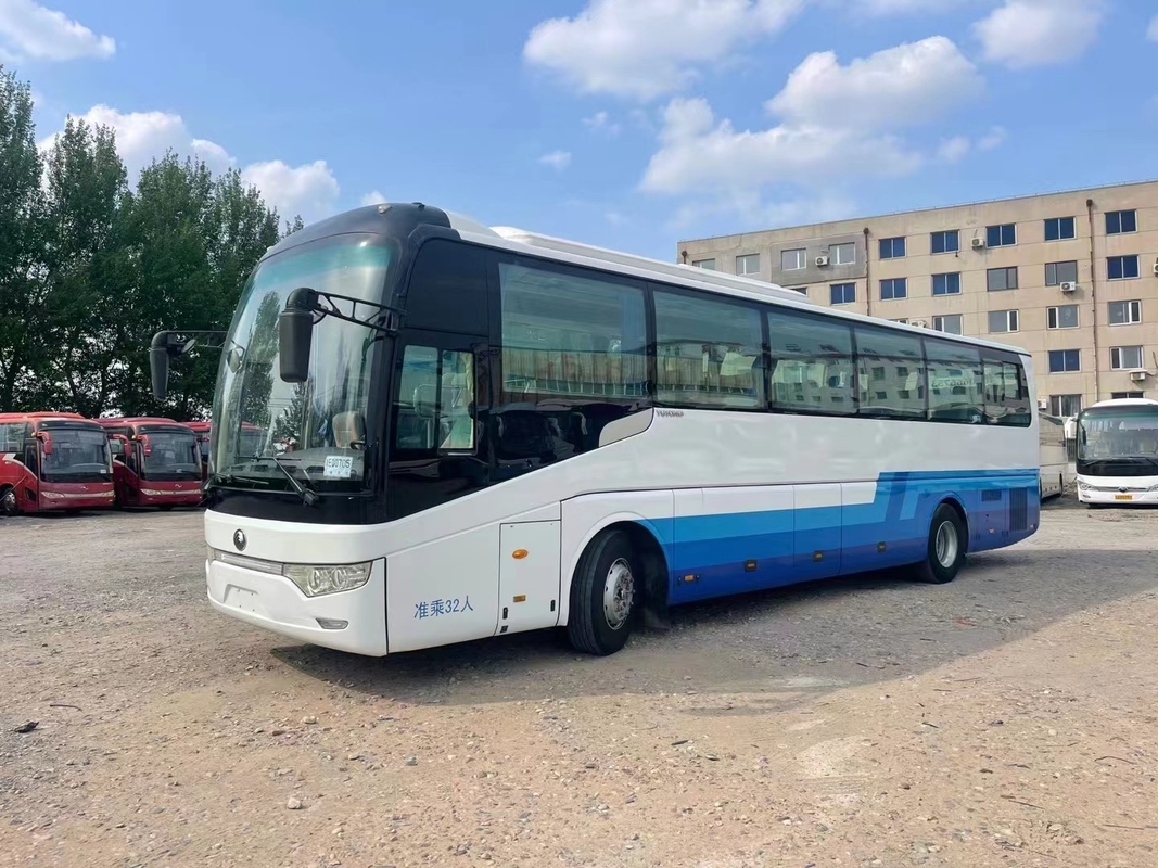 Benutzter Sitz- Weichai-Maschinen-336hp mittlerer Hand-Yutong-Bus ZK6122 des Reise-Bus-32 Tür-der Gepäckablage-LHD/RHD 2.