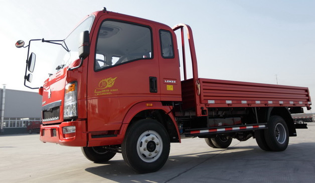 Verwendeter Antriebs-Modus der Kleinlaster-4×2, der 4-6 Tonnen des rechten Antriebs-Sinotruck Howo Lorry Truck lädt