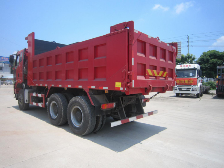 Benutzte Antriebs-Modus-flache Kabine EURO II der Kipplaster-6×4 Zylinder FAW Tipper Truck RHD Emissionsgrenzwert-6