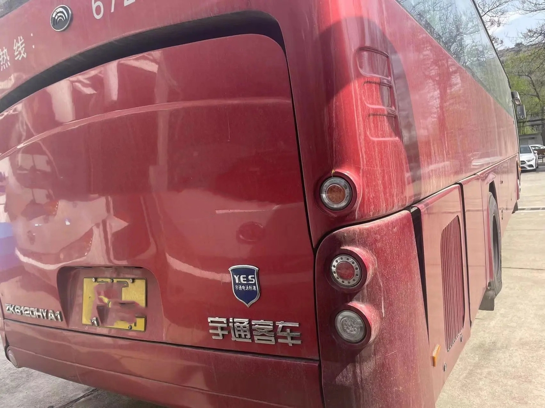 Benutzter Bus und Trainer EURO IV 55 Sitze 12 der langen Yuchai-Maschinen-Meter Klimaanlagen-Yutong transportieren ZK 6120