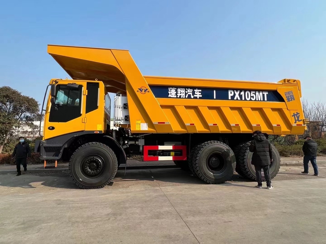 Bergbaudes kipplaster-PX95 SCHNELLER voller Antriebs-umschaltbares Breit-Körper-Ausgleich-Fahrerhaus Getriebe Weichai-Maschinen-530hp 6×6