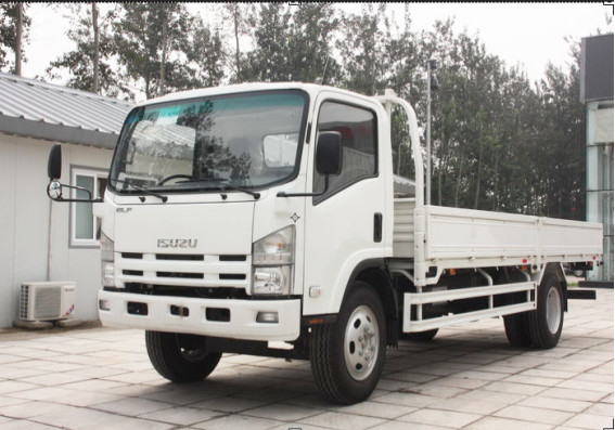 Benutzte Leicht- LKWs ISUZU Lorry Truck Multi Leaf Springs laden 10 Tonnen Hand-Antriebs-Leichtgut-LKW gelassen