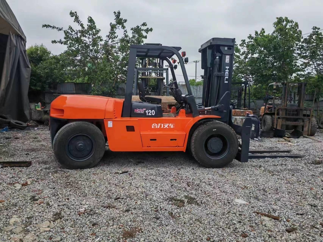 2. bewertete Tragfähigkeit verwendete des Hand-LKW-12 Maß HELI Forklift Trucks 5.7*2.4*3.2m