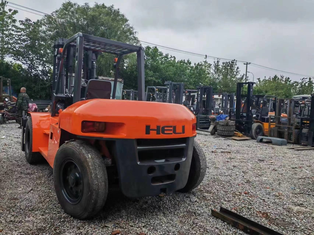 2. bewertete Tragfähigkeit verwendete des Hand-LKW-12 Maß HELI Forklift Trucks 5.7*2.4*3.2m