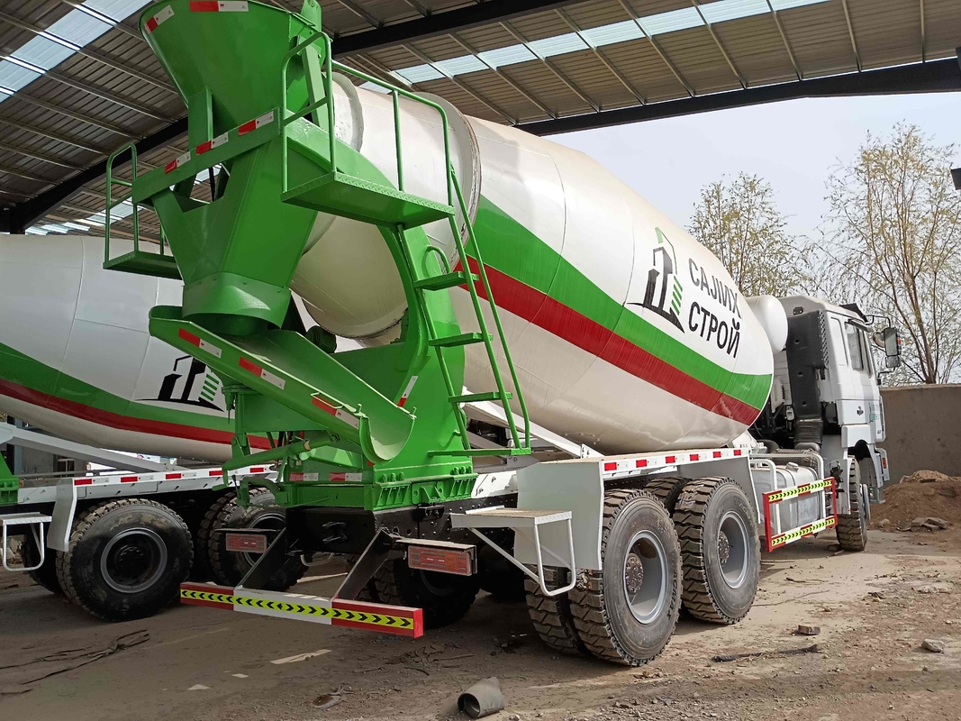 Benutzter Betonmischer-LKW, der dynamisches Volumen 5m ³ bewertetes Ladegewicht 11 Tonnen Weichai-Maschinen-6×4 Antriebs-Modus-rührt