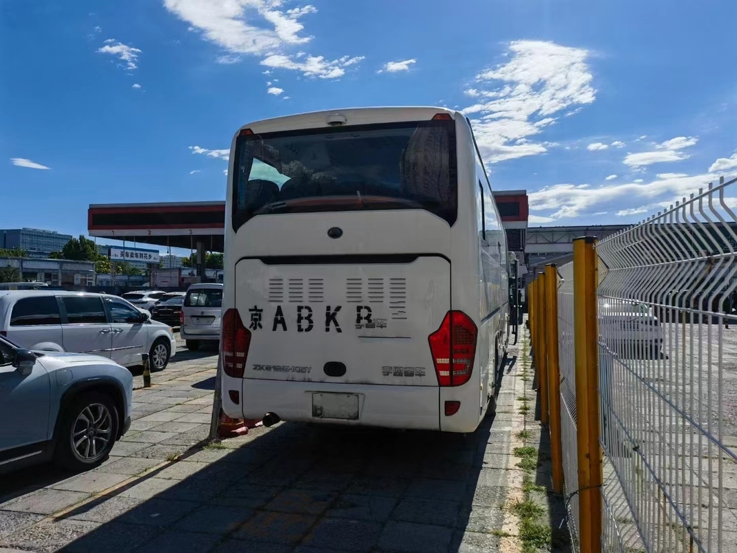 Junge weiße Sitze Tong Buss ZK6112 Farbe53 12 lange Weichai-Maschinen-336hp Klimaanlagen-des 2. Handmeter zug-Bus