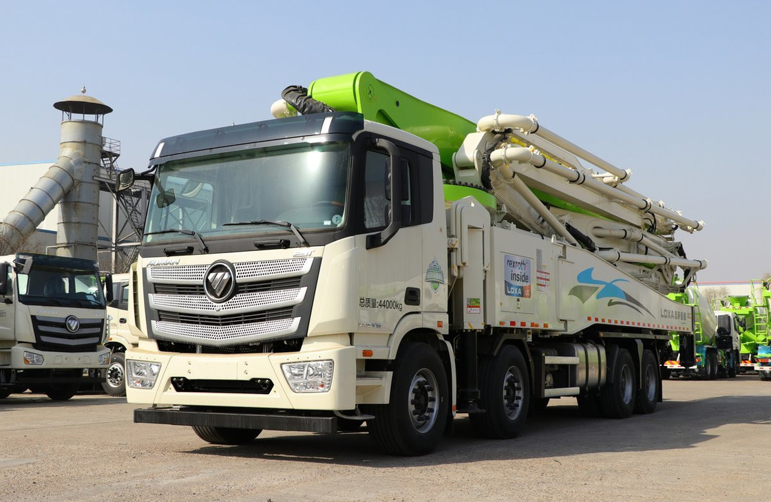 Gebrauchtes Pumpenfahrzeug 56 Meter Langes Rohr 6×4 Dirve-Modus Foton Betonpumpenfahrzeug