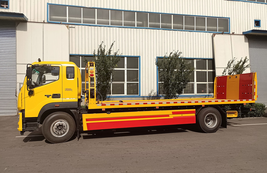Gebrauchtes Arbeitsfahrzeug 4x2 Fahrmodus 230 PS Foton Wrecker-Fahrzeug Flachdach