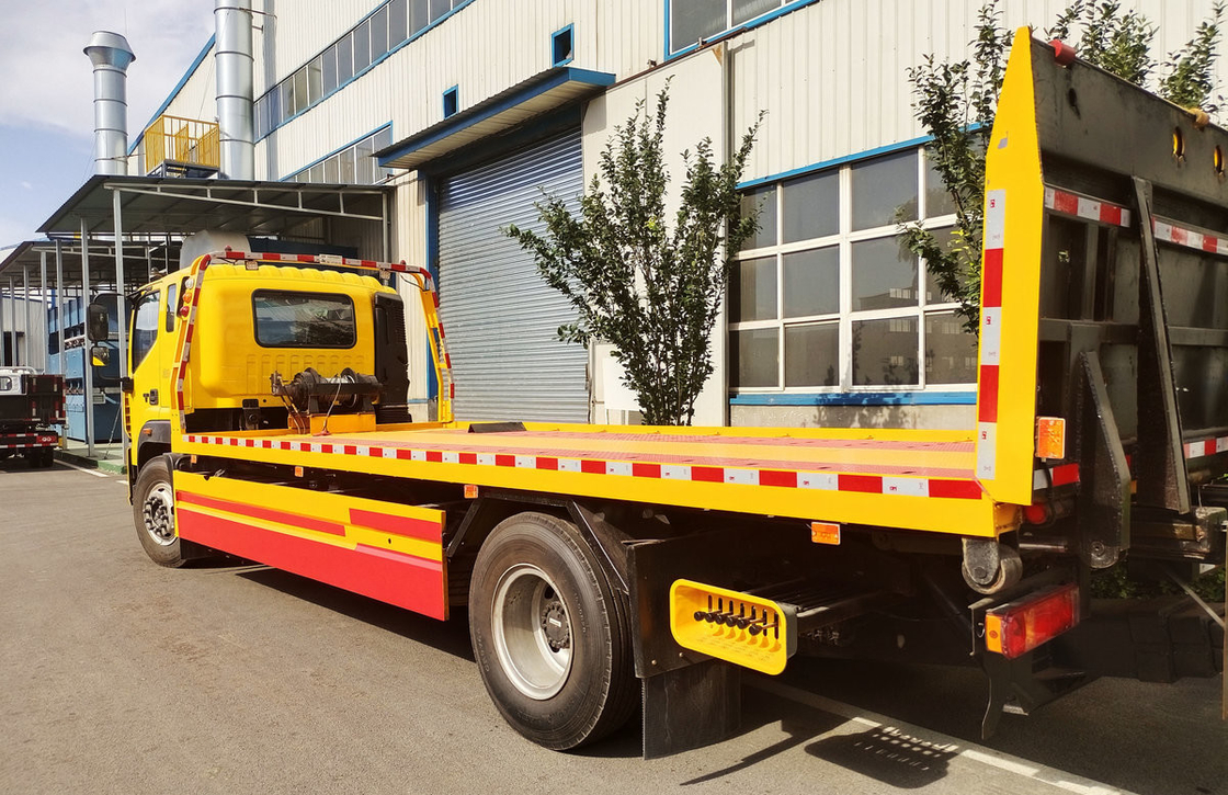 Gebrauchtes Arbeitsfahrzeug 4x2 Fahrmodus 230 PS Foton Wrecker-Fahrzeug Flachdach