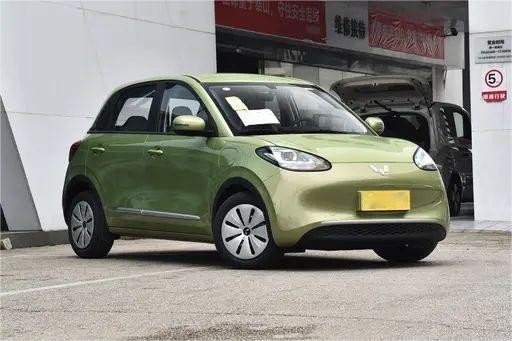 Gebraucht Neue Energiefahrzeuge Wuling Bingo 333KM 2023 Modell Aurora Grüne Farbe