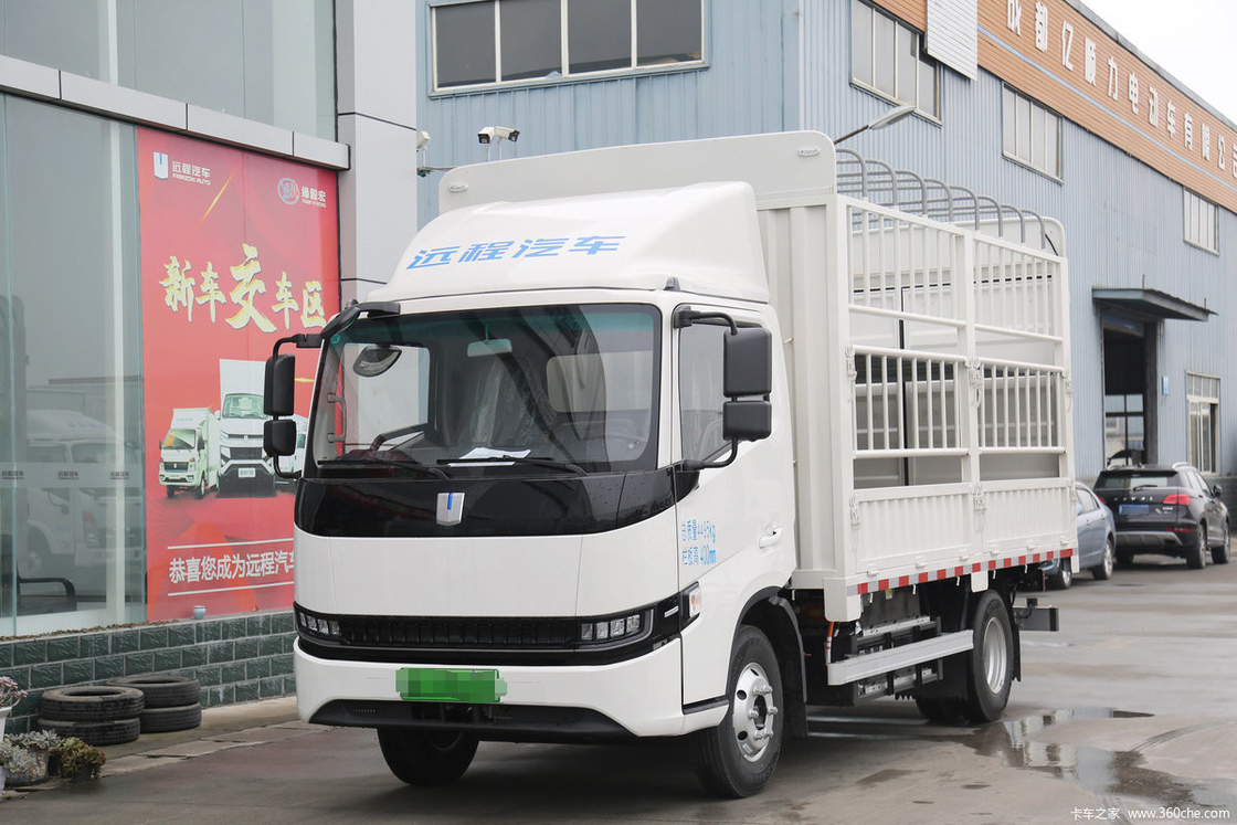 Rein elektrischer Lkw Geely 4*2 Fahrmodus Leichtwagen 1,2 Tonnen Doule Hinterreifen