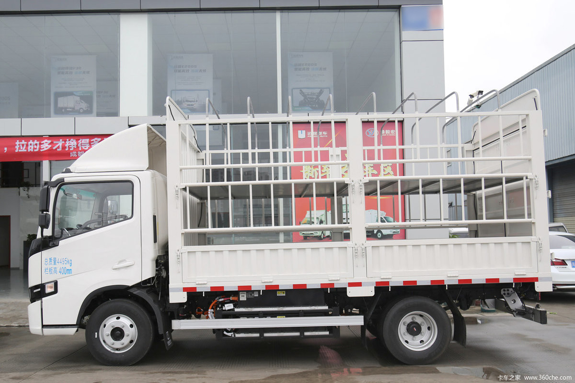 Rein elektrischer Lkw Geely 4*2 Fahrmodus Leichtwagen 1,2 Tonnen Doule Hinterreifen