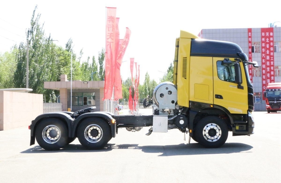 LNG Weichai-Motor 460 PS Gebrauchttransporter Beiben Traktor Pferd 6x4 EURO 6