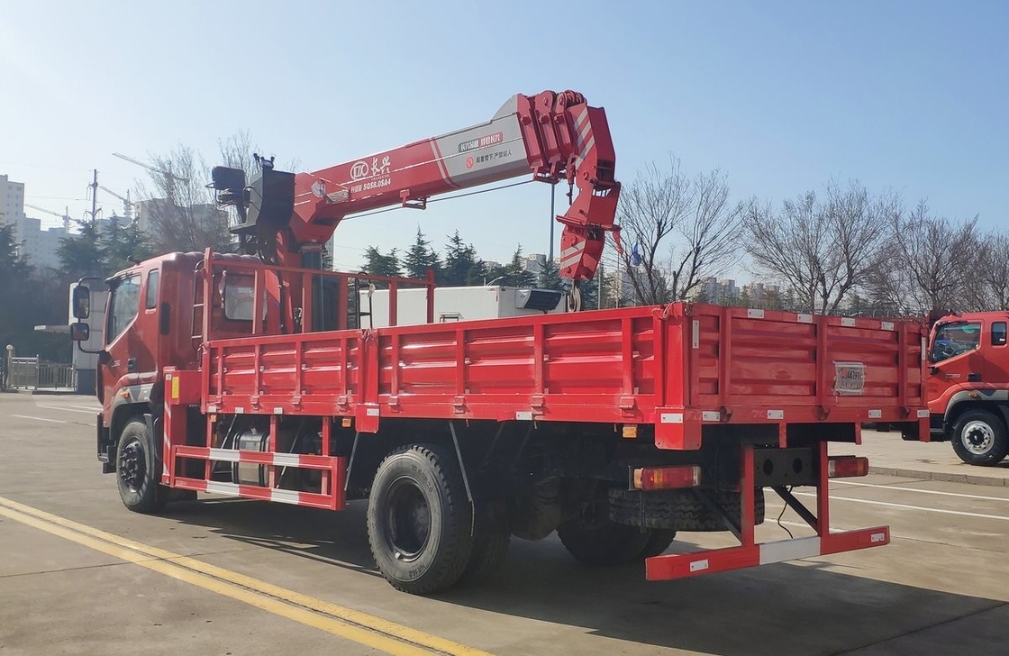 Foton-LKW-Kran 4*2 Antriebsmodus 9 Tonnen Einfachkabine 220 PS Linkssteuerung