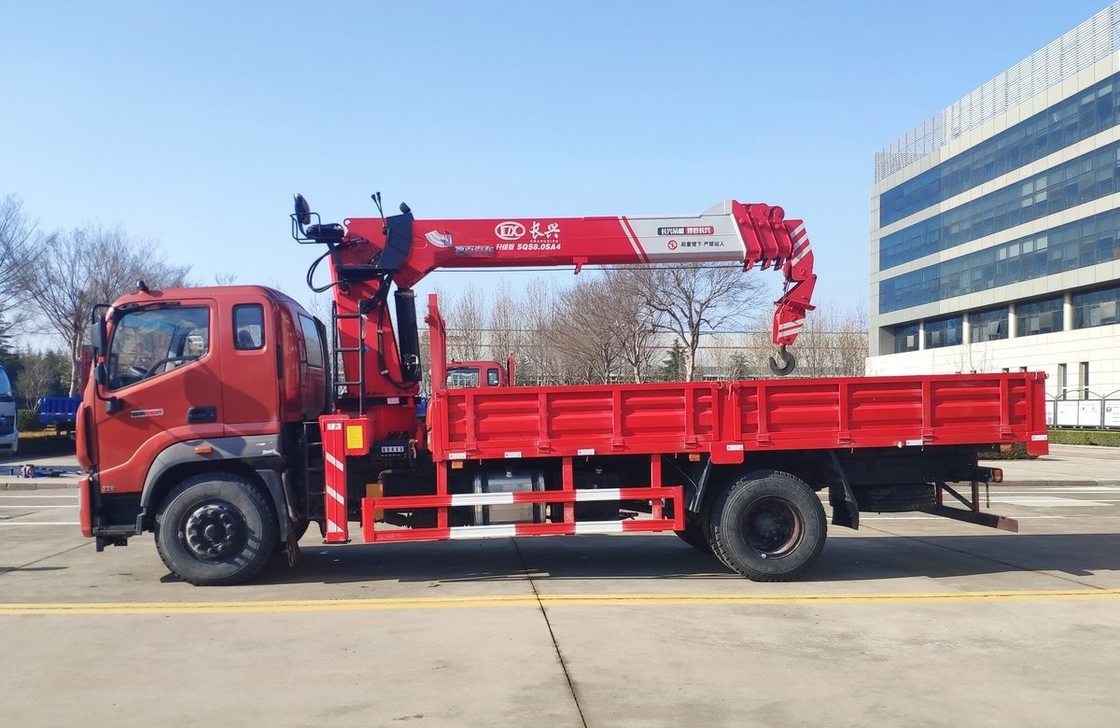 Foton-LKW-Kran 4*2 Antriebsmodus 9 Tonnen Einfachkabine 220 PS Linkssteuerung