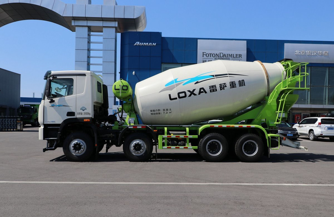 Lastwagen Beton 7,7 Kubikmeter Doppeldeff Foton GTL 8*4 Mischer Lastwagen LOXA Tanker Neues