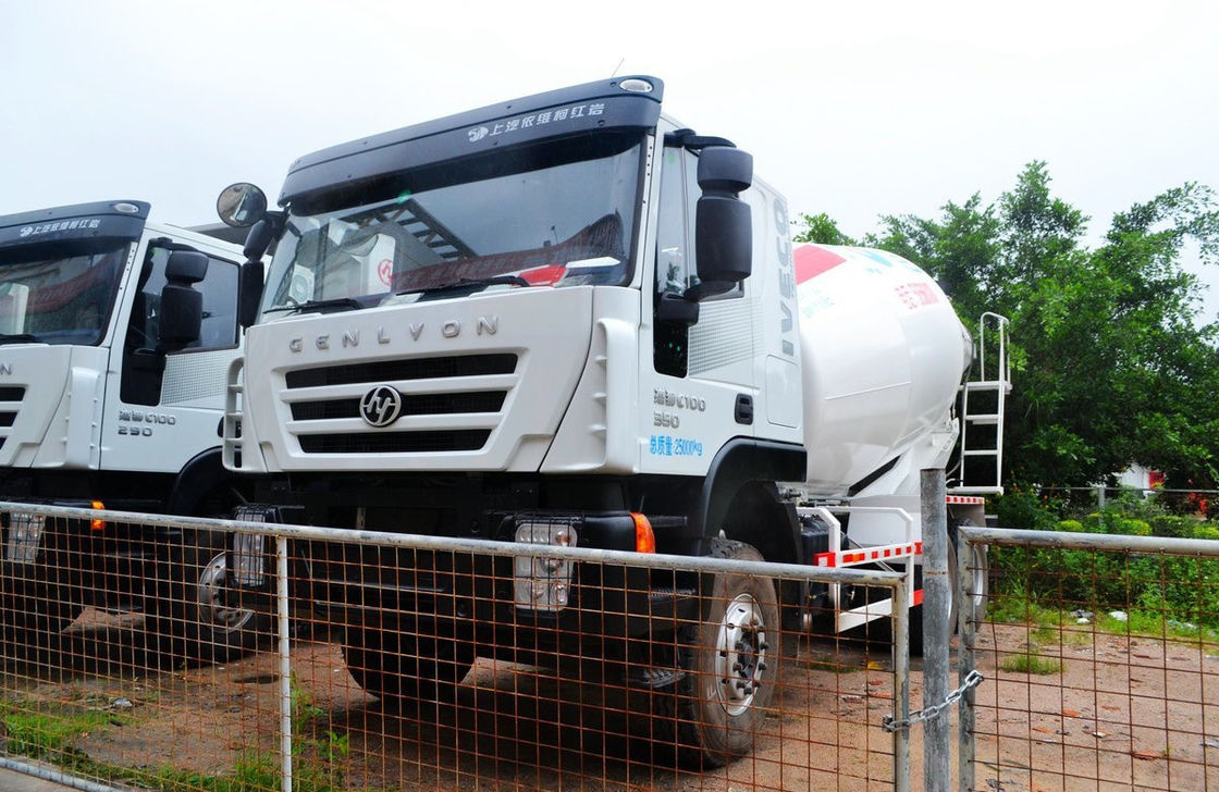 Hongyan 6*4 Kleiner Betonmischer-LKW 5 Kubik 10 Reifen Linkslenker Euro 4