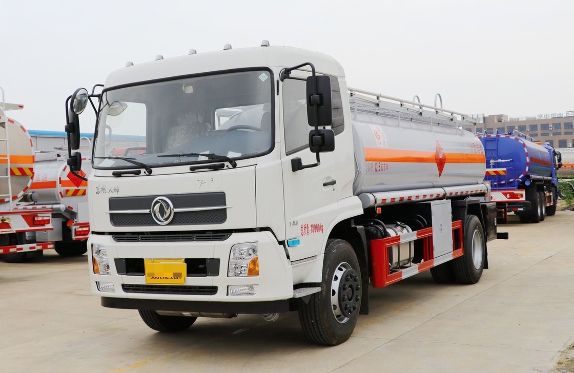 Donfeng 4*2 Gebrauchtöl Sammelbehälter Euro 5 Aluminiumlegierung Tanker 12,5 Kubikmeter