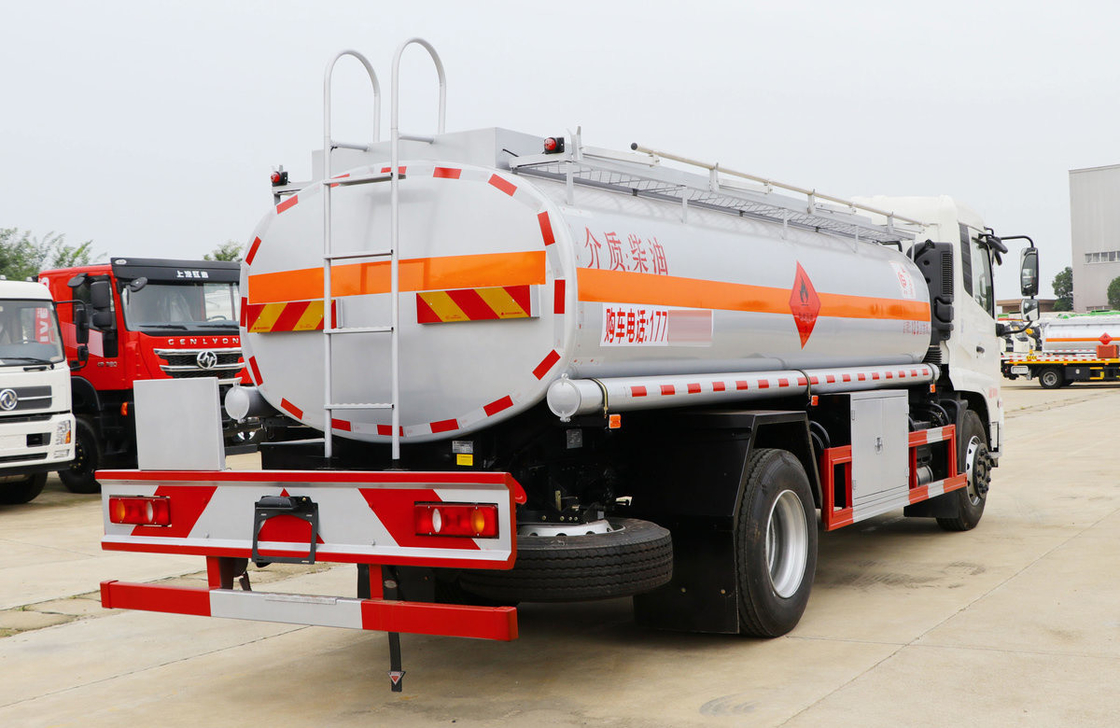 Donfeng 4*2 Gebrauchtöl Sammelbehälter Euro 5 Aluminiumlegierung Tanker 12,5 Kubikmeter