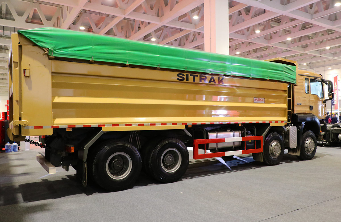 Brandneuer Sino Truck SITRAK C7H Stadtbau-Schutt 8*4 Dump Truck 440 PS