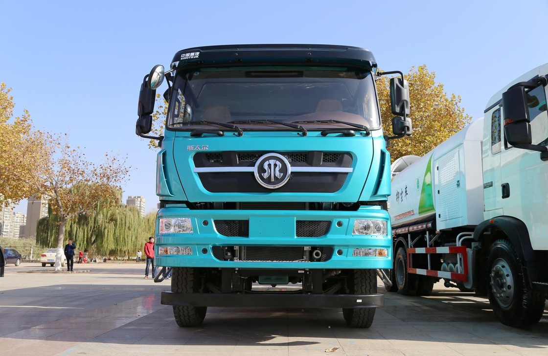 Sino-Bergbaufahrzeug 380 PS Inline Sechszylinder 8,7 Meter Lang 6*4 Steyr D78 LHD/RHD