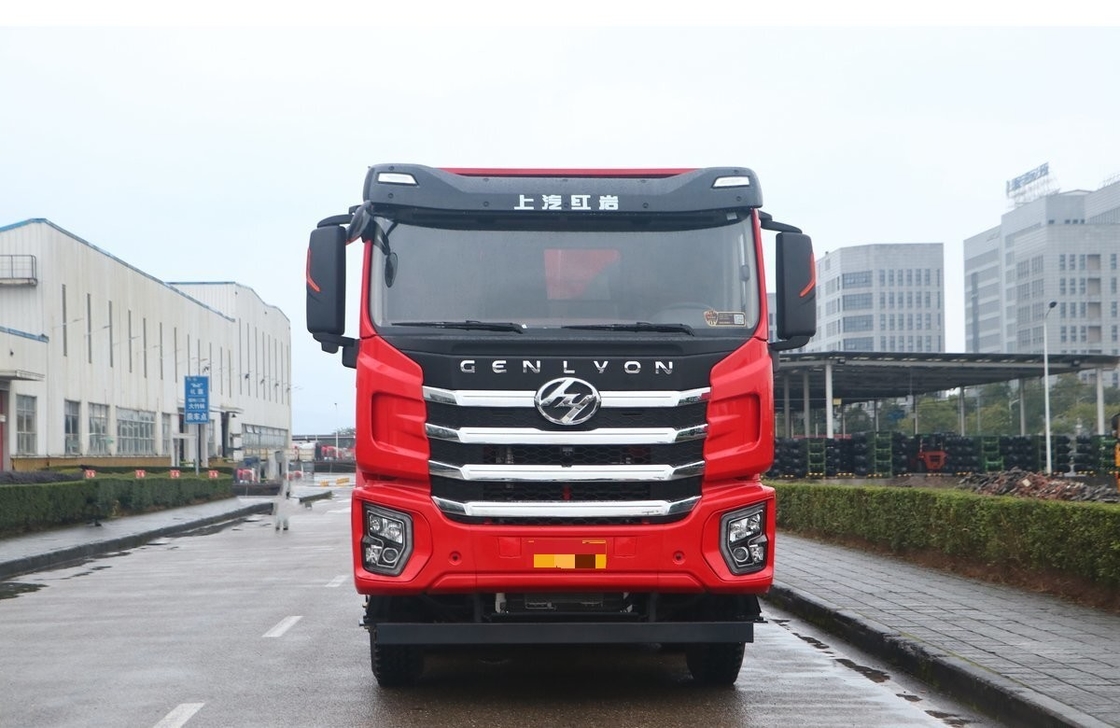 Hongyan 560 PS C6 Ladung 20 Tonnen 12 Reifen Gebraucht Tipper Truck Dumper 8×4 LHD/RHD